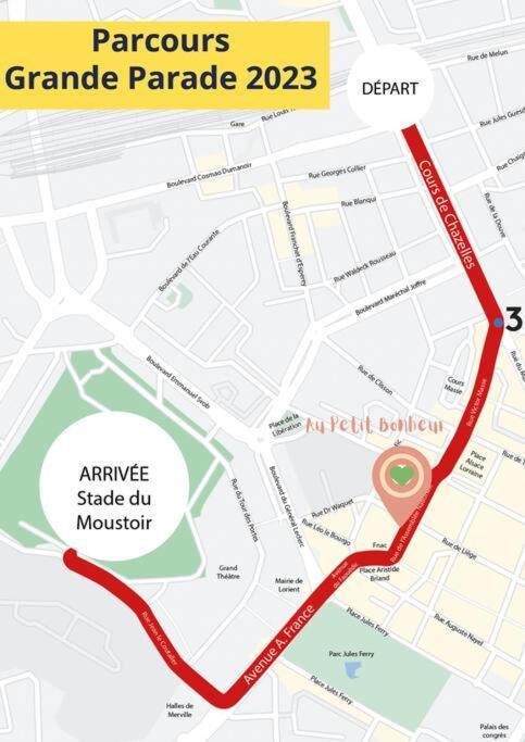 Joli T2 En Centre-Ville Lorient Avec Balcon Cosy Εξωτερικό φωτογραφία