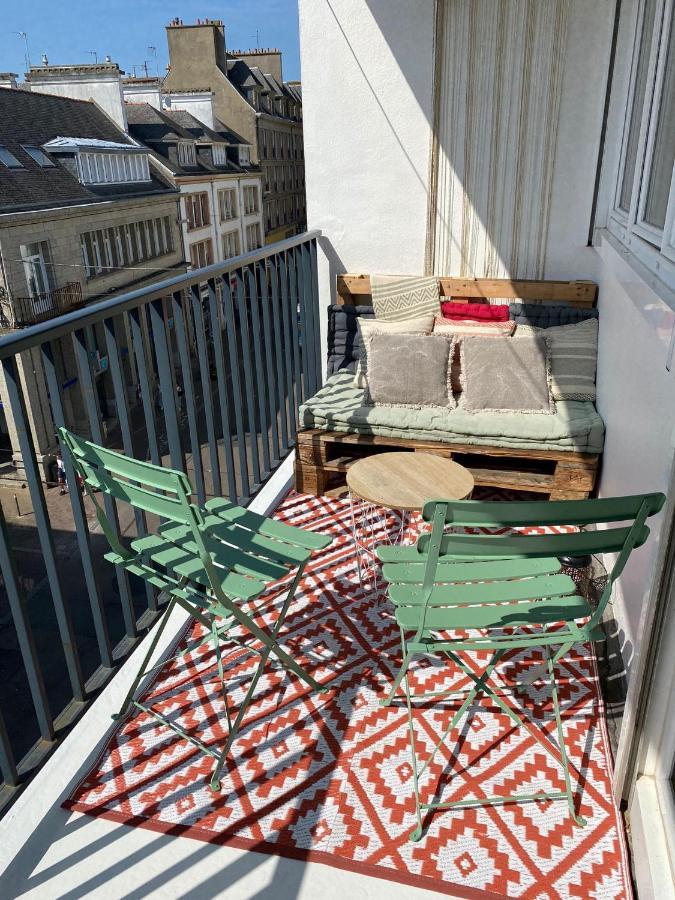 Joli T2 En Centre-Ville Lorient Avec Balcon Cosy Εξωτερικό φωτογραφία